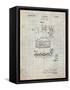 Baseball Glove Patent 1937-Cole Borders-Framed Stretched Canvas