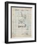 Baseball Glove Patent 1937-Cole Borders-Framed Art Print