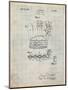 Baseball Glove Patent 1937-Cole Borders-Mounted Art Print
