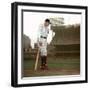 Baseball Great Babe Ruth, Addressing Crowd and Press During Final Appearance at Yankee Stadium-Ralph Morse-Framed Premium Photographic Print