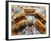 Baseball Hot Dogs-Larry Crowe-Framed Photographic Print