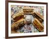 Baseball Hot Dogs-Larry Crowe-Framed Photographic Print