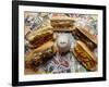 Baseball Hot Dogs-Larry Crowe-Framed Photographic Print