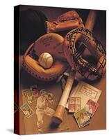 Baseball I-Michael Harrison-Stretched Canvas