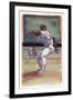 Baseball I-null-Framed Art Print