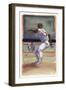 Baseball I-null-Framed Art Print