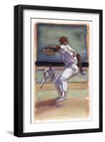 Baseball I-null-Framed Art Print