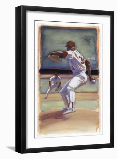 Baseball I-null-Framed Art Print