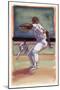 Baseball I-Dean Bruce-Mounted Art Print