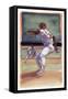 Baseball I-Dean Bruce-Framed Stretched Canvas