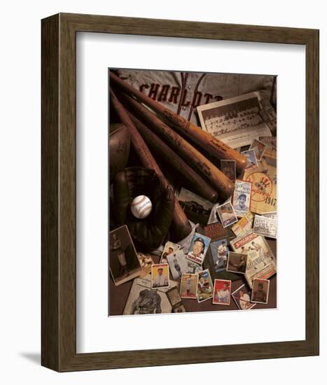 Baseball II-Michael Harrison-Framed Giclee Print