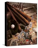 Baseball II-Michael Harrison-Stretched Canvas