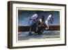 Baseball II-Dean Bruce-Framed Art Print