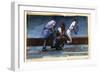 Baseball II-Dean Bruce-Framed Art Print