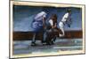 Baseball II-Dean Bruce-Mounted Art Print