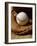 Baseball in a Glove-null-Framed Photographic Print