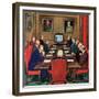 "Baseball in the Boardroom," October 8, 1960-Lonie Bee-Framed Giclee Print