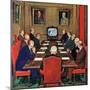"Baseball in the Boardroom," October 8, 1960-Lonie Bee-Mounted Giclee Print