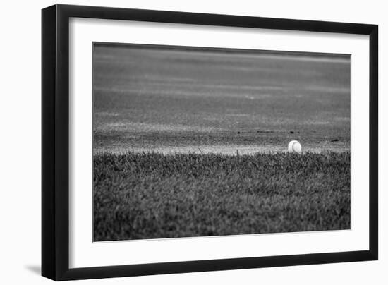 Baseball in the Field-null-Framed Photo