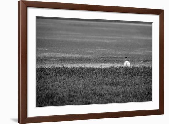 Baseball in the Field-null-Framed Photo