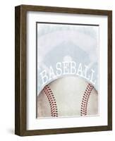 Baseball Love 2-Marcus Prime-Framed Art Print