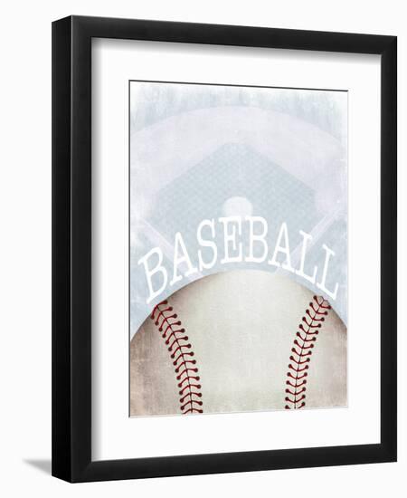 Baseball Love 2-Marcus Prime-Framed Art Print