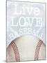 Baseball Love-Marcus Prime-Mounted Art Print