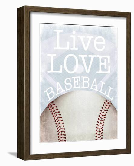 Baseball Love-Marcus Prime-Framed Art Print