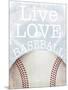 Baseball Love-Marcus Prime-Mounted Art Print