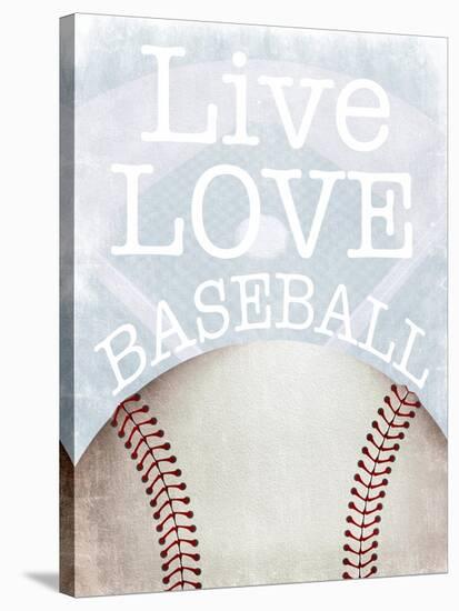 Baseball Love-Marcus Prime-Stretched Canvas