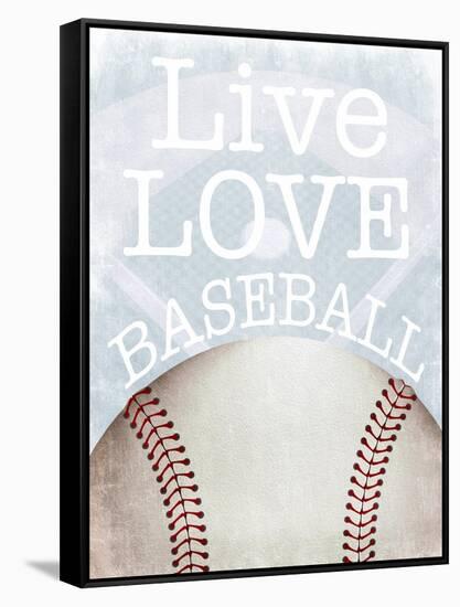 Baseball Love-Marcus Prime-Framed Stretched Canvas