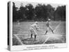 Baseball Match Between USA and Sweden-null-Stretched Canvas