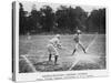 Baseball Match Between USA and Sweden-null-Stretched Canvas