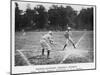 Baseball Match Between USA and Sweden-null-Mounted Photographic Print