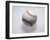 Baseball on a White Background-null-Framed Premium Photographic Print