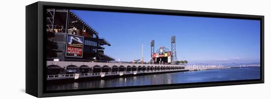 Baseball Park at the Waterfront, At&T Park, San Francisco, California, USA-null-Framed Stretched Canvas