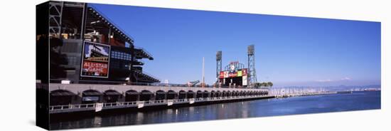 Baseball Park at the Waterfront, At&T Park, San Francisco, California, USA-null-Stretched Canvas