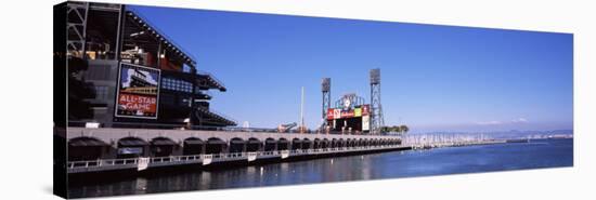 Baseball Park at the Waterfront, At&T Park, San Francisco, California, USA-null-Stretched Canvas