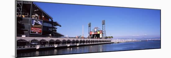 Baseball Park at the Waterfront, At&T Park, San Francisco, California, USA-null-Mounted Photographic Print