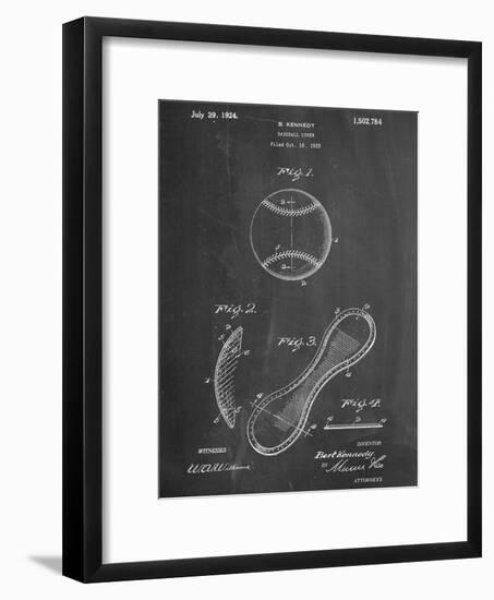 Baseball Patent 1923-null-Framed Art Print