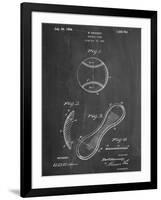 Baseball Patent 1923-null-Framed Art Print