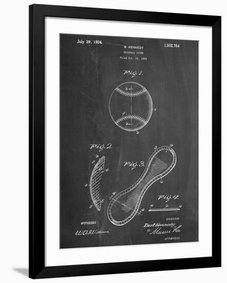 Baseball Patent 1923-null-Framed Art Print