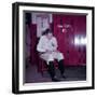 Baseball Player Babe Ruth in Uniform at Yankee Stadium-Ralph Morse-Framed Premium Photographic Print