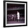 Baseball Player Babe Ruth in Uniform at Yankee Stadium-Ralph Morse-Framed Premium Photographic Print