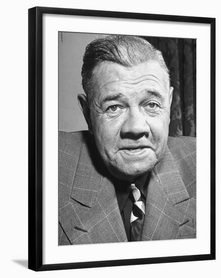 Baseball Player Babe Ruth-null-Framed Photographic Print