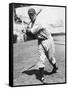 Baseball Player Bill Terry in Batting Stance-null-Framed Stretched Canvas