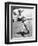 Baseball Player Bill Terry in Batting Stance-null-Framed Photographic Print