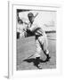 Baseball Player Bill Terry in Batting Stance-null-Framed Photographic Print