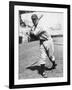 Baseball Player Bill Terry in Batting Stance-null-Framed Photographic Print