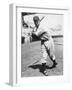 Baseball Player Bill Terry in Batting Stance-null-Framed Photographic Print